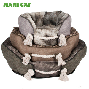 <span class=keywords><strong>Best</strong></span> selling pv plush fabric boat carry pet dog bed with handle - Product Image 4
