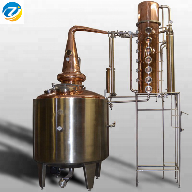 Đồng chưng cất 500 gallon đồng vẫn còn whiskey distillery máy