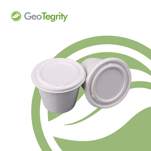 Vaso de Bagazo 100% Biodegradable de 16 oz, Recipiente para Sopa, Vaso de Papel Compostable - Product Image 2