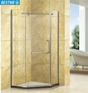 Bestme quarto banheiro luxo chuveiro quarto vidro temperado chuveiro quarto