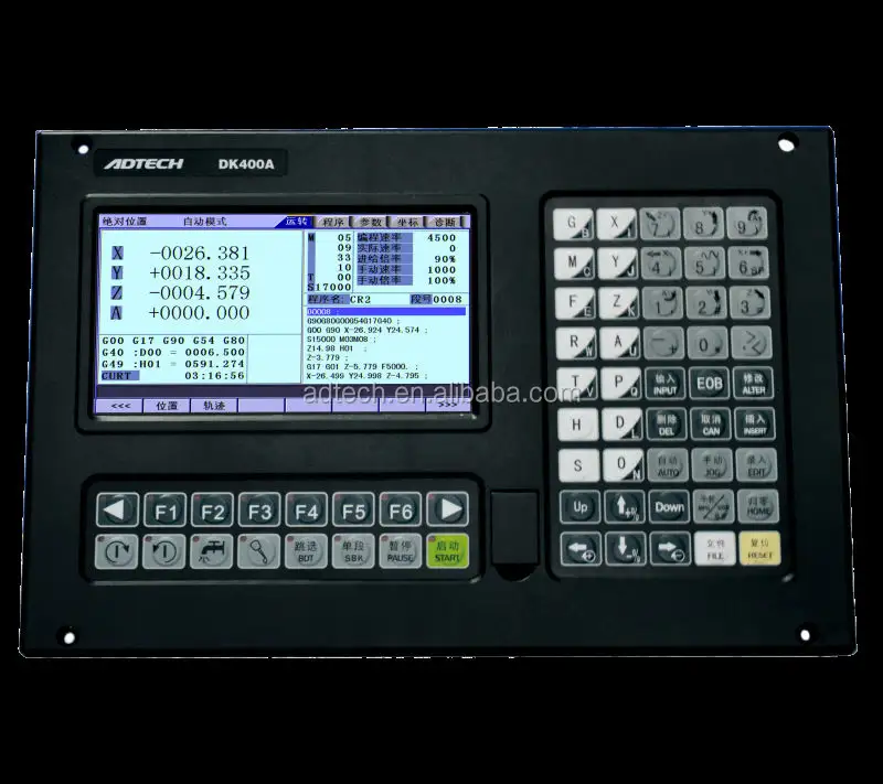 ADTECH-controlador de máquina de grabado CNC, 4 ejes, DK400A LE