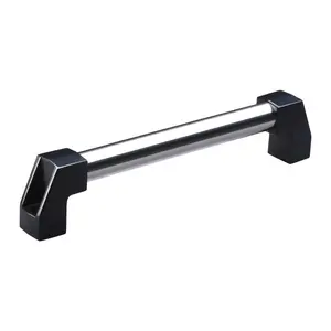 HL.14080 Aluminium T Bar Square Pull Handle untuk Pintu Mesin