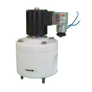 ZCF Series PTFE Material Thread Connection <strong>Corrosive</strong> Fluid Solenoid <strong>Valve</strong>