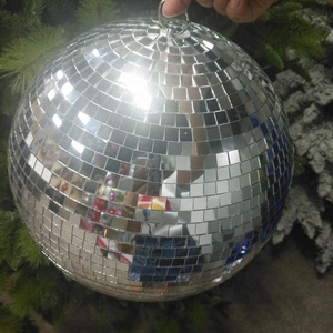 Большой диско-зеркальный шар для вечеринок ручной работы комнатные наружные украшения, рождественские украшения TJOY18DB50, лидер продаж 30 см - Product Image 2