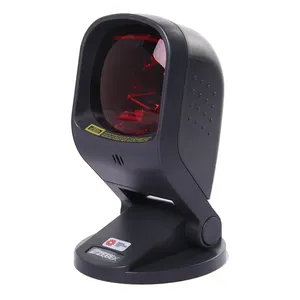 Free shipping Zebex Z-6170 Hands-Free Laser Omnidirectional Barcode Scanner Desktop Bar Code Reader