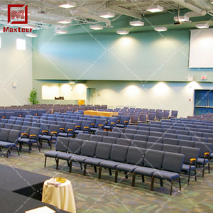 China proveedor promoción enclavamiento Iglesia silla apilable silla del hotel silla del banquete - Product Image 6