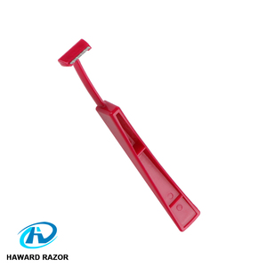 D107 ceja navajas Trimmer para mujer y niñas <span class=keywords><strong>cejas</strong></span> Talladora de afeitar con mango de plástico - Product Image 4