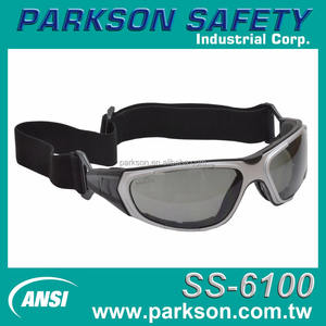 Taiwan Sportive Fumée Lentille Antichoc De Protection Oculaire Bande Élastique Lunettes De Sécurité ANSI Z87.1 SS-6100 - Product Image 3