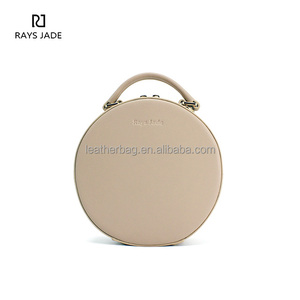 Bolsos de Diseñador de Marcas Famosas, Bolso Redondo Pequeño para Mujer, Bolso Bandolera de Un Solo Hombro, Bolsos de Mano de Cuero Genuino Personalizados para Mujer - Product Image 4