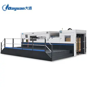 Dayuan Gegolfd Papier Stansmachine, Geautomatiseerde Handleiding Sterven Snijmachine Met Strippen