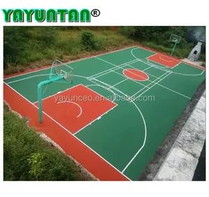 Polyuréthane basket-ball sport revêtement de sol