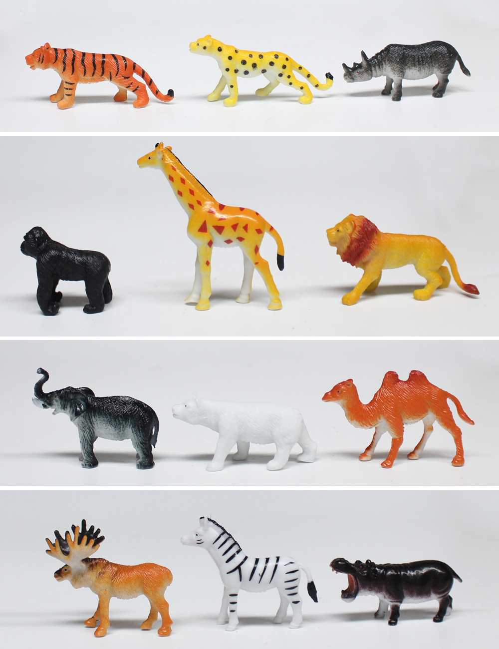ZANIMO & CO - Barile di Animali della Giungla e Accessori - 032905 - Multicolore - Plastica - 31 pezzi - Giocattolo per Bambini - Realistico - Miniatura - Assortimento di Animali - A partire dai 3anni