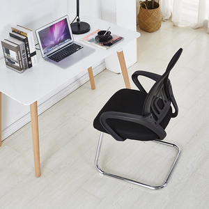 Groothandel Concurrerende Prijs Ergonomische Z-Vorm Basispoten Knielen Taak Computer Kantoorsteun Stoel Met Mesh Rug