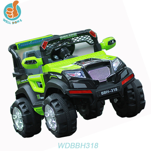 Voiture pour enfants de style Gypsy à 4 roues, fonctionnant sur batterie rechargeable, en plastique, pour les enfants de 2 à 4 ans et de 5 à 7 ans, WDBBH318 - Product Image 1