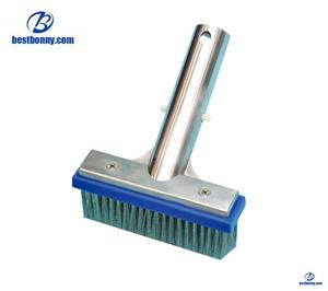 Piscina accesorios 5 "Acero inoxidable algas pared cepillo de limpieza con pulido de aluminio de nuevo equipo de <span class=keywords><strong>la</strong></span> piscina T142 - Product Image 1