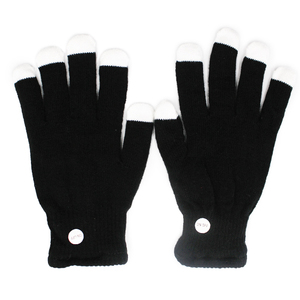 LED Gloves <strong>Finger</strong> <strong>Light</strong> up Glow Rave Glove Flashing Christmas Xmas Gift Halloween Costume Party Favors - Product Image 3