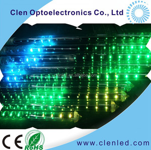 Meteor led tube rain drop lumière extérieure grande chute de neige led lumières de noël - Product Image 4