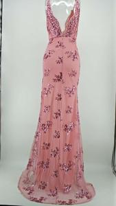 Abiti <span class=keywords><strong>da</strong></span> cerimonia Sexy con paillettes abiti <span class=keywords><strong>da</strong></span> sera <span class=keywords><strong>da</strong></span> donna con spacco alto senza schienale abiti lunghi femminili YY10386 - Product Image 4