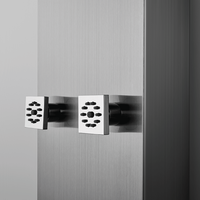 2025 SA102 meilleure vente CUPC équipement de salle de bain Anti-doigt panneau de douche en acier inoxydable colonne de douche panneau de douche luxueux