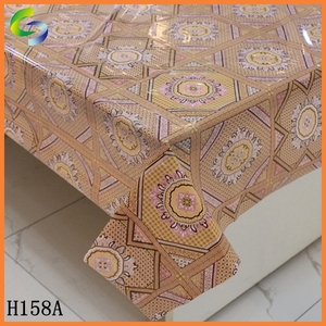 super claro transparente impreso de pvc estera de tabla para el <span class=keywords><strong>restaurante</strong></span> y el hogar - Product Image 1