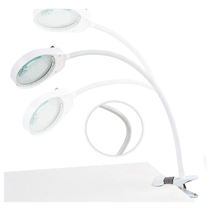 <span class=keywords><strong>Loupe</strong></span> mains libres PDOK avec lumière LED pour point de croix, lecture, couture - Product Image 3