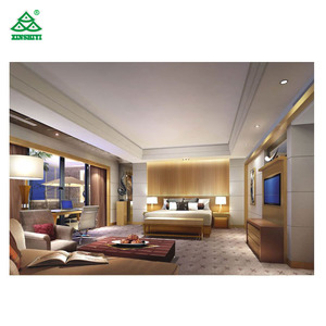 Muebles del dormitorio del <span class=keywords><strong>hotel</strong></span> cama king size tapizados cabecera diseños para habitación de lujo - Product Image 2