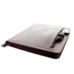 Étui personnalisé en cuir marron pour Ipad, porte-note multifonction, pour iPad - Product Image 3