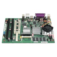 Carte mère Micro ATX professionnelle Intel 855GM avec prise en charge DDR SATA IDE, double canal, compatible avec le nouveau Windows XP