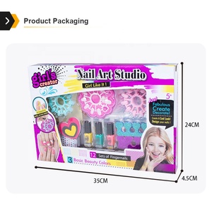 Set <span class=keywords><strong>de</strong></span> Manicura Colorido para Niñas, <span class=keywords><strong>Estudio</strong></span> <span class=keywords><strong>de</strong></span> Arte <span class=keywords><strong>de</strong></span> <span class=keywords><strong>Uñas</strong></span>, <span class=keywords><strong>Juguete</strong></span> Infantil, Esmalte <span class=keywords><strong>de</strong></span> <span class=keywords><strong>Uñas</strong></span> - Product Image 5