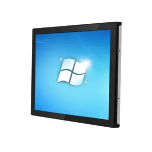 สไตล์เดียวกัน 8.4 10.4 12.1 15 15.6 17 19 21.5 นิ้ว Capacitive Touch Screen Monitor อุตสาหกรรม Open Frame Lcd Monitor