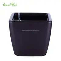 2019 год, GreenSun, оптовая продажа, самополивающийся пластиковый горшок для растений, горшок для украшения дома