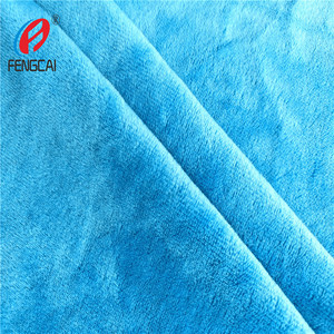 Tissu en <span class=keywords><strong>peluche</strong></span> courte 100 % polyester Minky, imperméable, respirant, ignifuge, brossé, tricoté chaîne, pour couverture <span class=keywords><strong>et</strong></span> jouet de bébé - Product Image 5