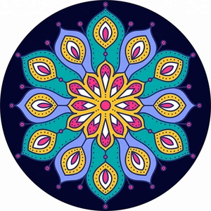 Custom Eco-Friendly Round Eco Suede Yoga Mat Made From Nature Rubber-for Wholesales <strong>Exercise</strong> <strong>Needs</strong> - Product Image 2