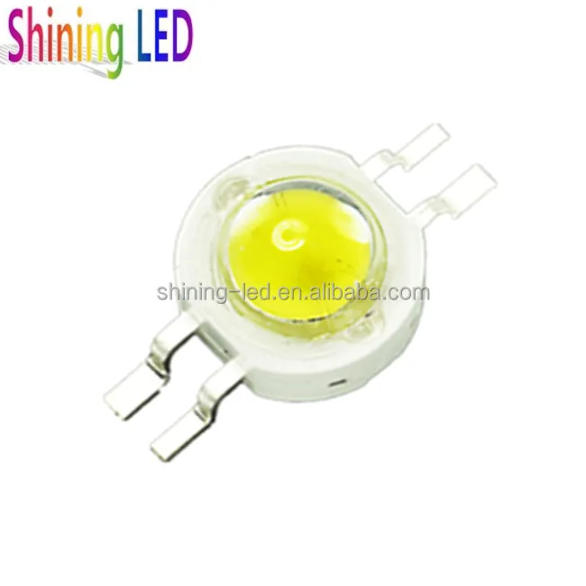 Two Colours Yellow + White 2 1でDual Color 4 Pins High Power LED Chip