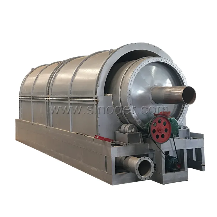 5-20 T/D afval rubber/plastic proces machine te krijgen stookolie band raffinage plant