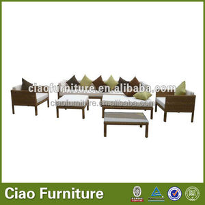 Unipue <span class=keywords><strong>jardin</strong></span> <span class=keywords><strong>Mini</strong></span> canapé d'angle avec chaise longue - Product Image 1
