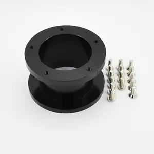 China High quality Aluminum 2inch Billet Black Extension Spacer for 5 bolt wheel and adapter