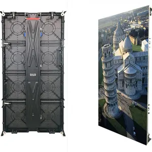 P3.91 Bescan IP65 rental Waterproof cabinet P3.9 outdoor led video wall display screen