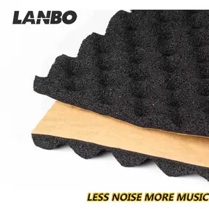 Lanbo sound insulation noise reduction egg crate foam soundproof material for generators