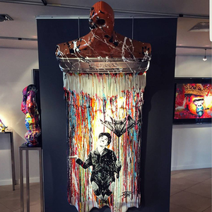 Scultura d'Arte Moderna Riproduzione d'Arte Galleria Scultura <span class=keywords><strong>da</strong></span> <span class=keywords><strong>Parete</strong></span> in Resina di Fibra di Vetro - Product Image 4