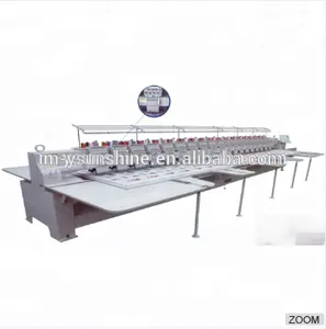 Computerized embroidery machine for T shirt, hat,industry embroidery machine
