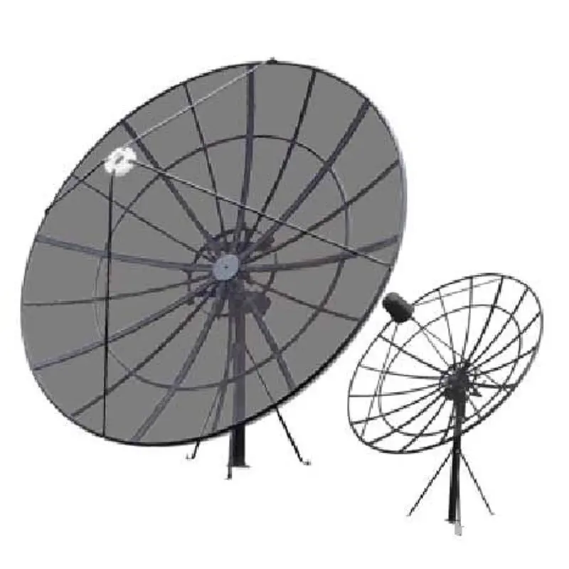3 4 5 7 10 מטר גדול אנטנת צלחת לווין להקת C אלומיניום רשת לווין אנטנת צלחת