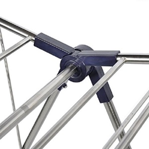 Stendibiancheria Pieghevole in Acciaio Inox Resistente al Vento e Multifunzione per Hotel, <span class=keywords><strong>Stendino</strong></span> Appendiabiti - Product Image 5