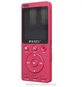 RUIZU K11 8GB MP3 Music Player One-key A-B Repeat Built-in Loudspeaker Support TF Card Voice Recorder for study Students Gifts