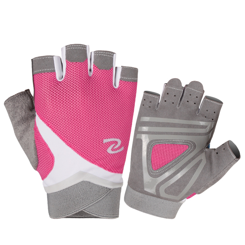 Bescherming Dames Roze Vrouwen Gym Fitness Gewichtheffen Training Handschoenen