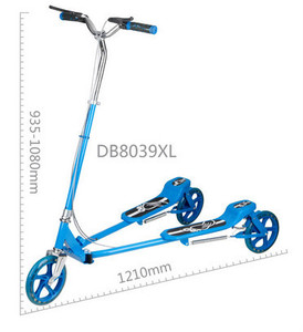 3 ruedas patinete para los adultos y los niños kick scooter - Product Image 3
