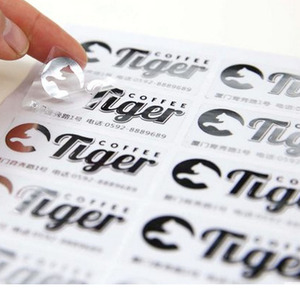 ODM/OEM-etiqueta adhesiva impermeable con logo personalizado, pegatina con logotipo de papel de aluminio dorado - Product Image 1