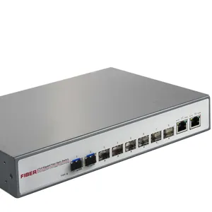 15 Tahun Produsen 8-Port Penuh Serat Optik Jaringan Ethernet Gigabit Switch (ONV33008F)