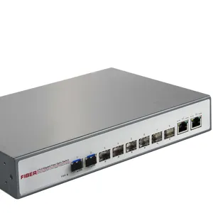 15 anos fabricante 8 portas fibra ótica gigabit ethernet interruptor de rede (ag)