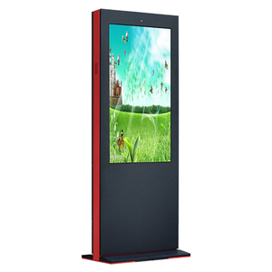 55 "màn hình ngoài trời kỹ thuật số biển hiển thị đứng 55inch màn hình kép Máy nghe nhạc quảng cáo màn hình cảm ứng tất cả trong một PC - Product Image 1